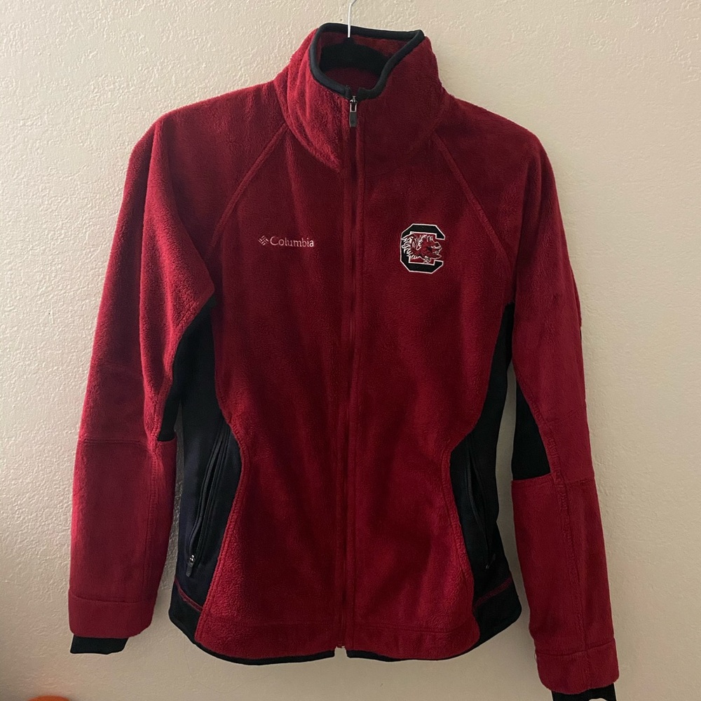 Burgundy Columbia Jacket
